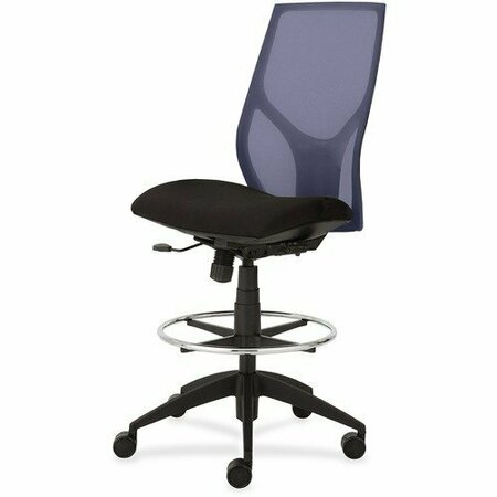 9TO5 SEATING Midback Stool, Synchro, Armless, 25inx26inx45in-55-1/2in, BE/ON NTF1468Y100M601